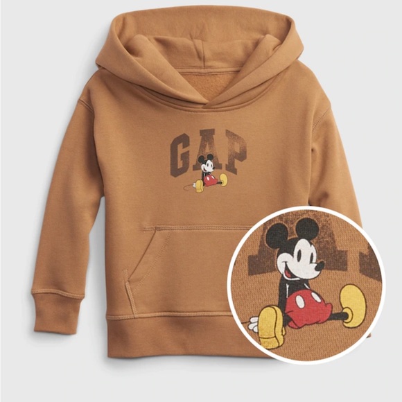 GAP | Shirts u0026 Tops | Toddler Gap X Disney Graphic Hoodie Maple Sugar Brown  | Poshmark